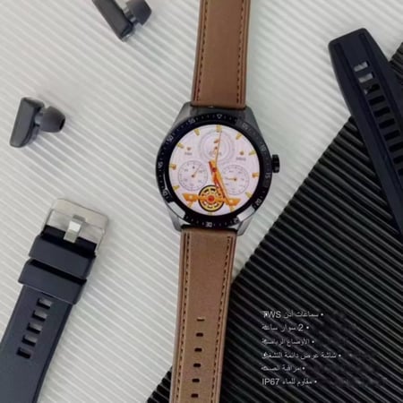 الساعة الذكية مع سماعة  GT5