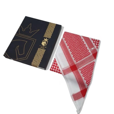 شماغ رجالي احمر