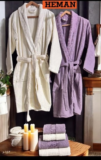 روب استحمام قطن مصري للجنسين