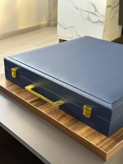 صناديق تخزين سبح جلد فاخر - حجر السلطان ولك من الاسم نصيب