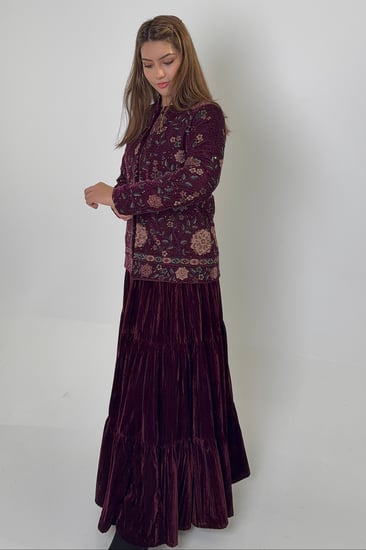 Maharani Velvet  Jacket