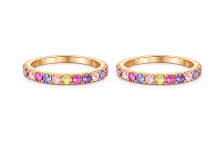 Twins Glow Ring  خاتم