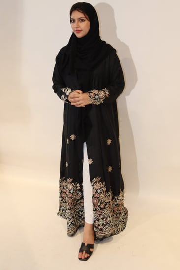 عباية BlackLinenRose