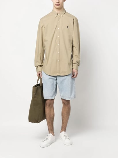 قميص بأكمام طويله ماركة Ralph Lauren