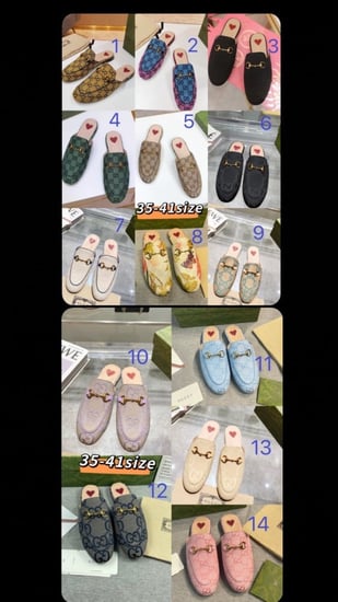 حذاء نسائي ماركة Gucci