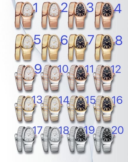 ساعة نسائية ماركة Bvlgari