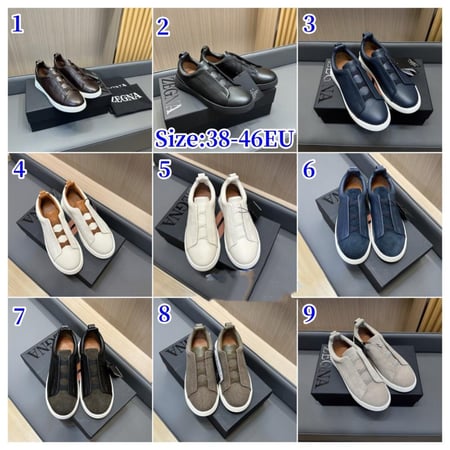 حذاء رجالي ماركة Zegna