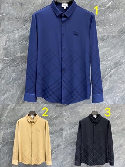 قميص رجالي ماركة Burberry