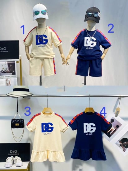 فستان ماركة D&G