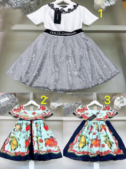 فستان ماركة D&G