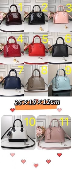 شنطة نسائية ماركة LV