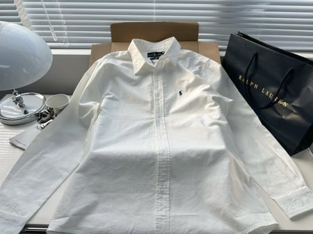 قميص بأكمام طويله ماركة Ralph Lauren
