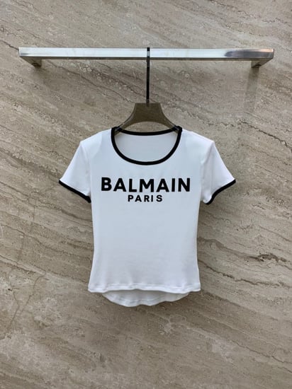 تي شيرت نسائي ماركة ‏Balmain