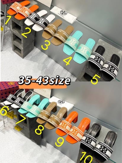 حذاء نسائي ماركة ‏Toryburch