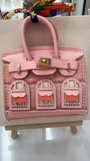 تعليقة فخمة نمط حقيبة