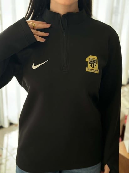 سويتر الاتحاد نسائي اللون الاسود