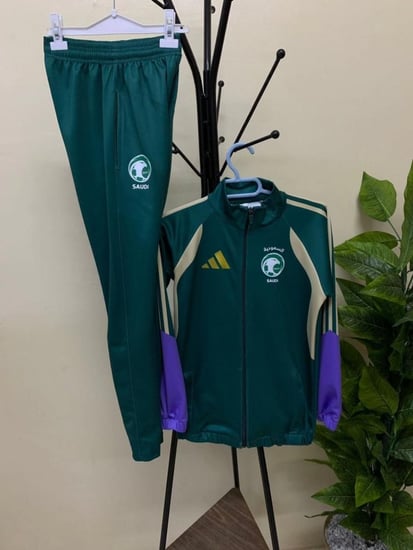 طقم المنتخب السعودي – جاكيت + بنطال