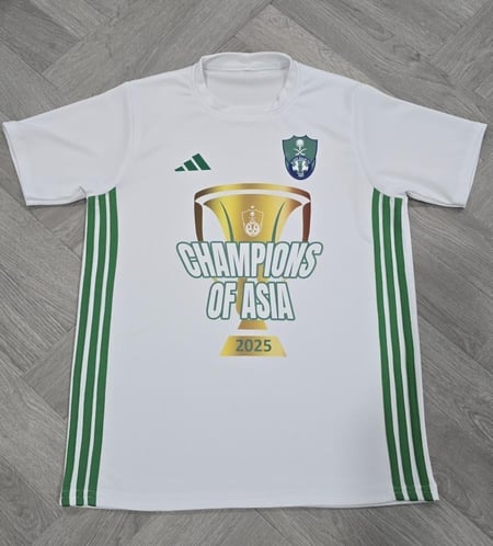 تيشيرت الاهلي السعودي الابيض