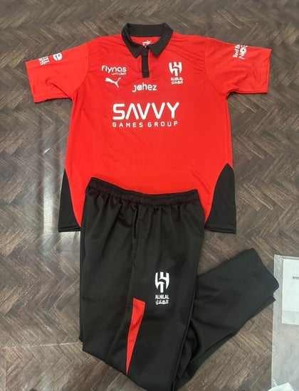 طقم الهلال التمرين الجديد