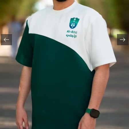 تيشيرت الاهلي السعودي بتصميم انيق-متجر التميز