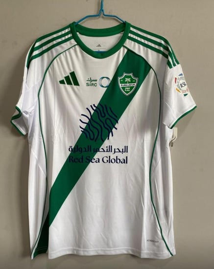 تيشيرت الاهلي السعودي الجديد الابيض