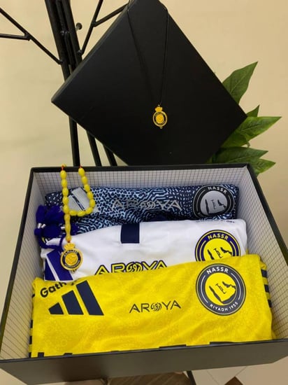 بكج النصر 3 تيشيرتات مع سبحه