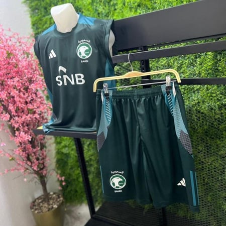 طقم كت تمارين المنتخب السعودي الجديد2026