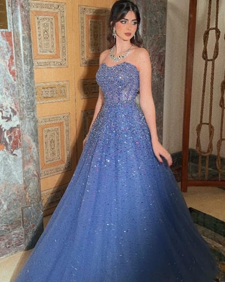 فستان انغام بتصميم فاخر