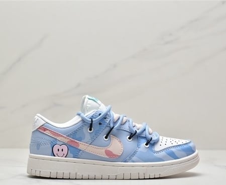 NIKE SB DUNK LOW"MILK WHITE PINK SMILE