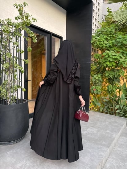 عباية الشتاء بشكل جديد