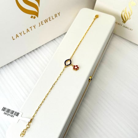 اسورة ذهب عيار21 بوزن 3.38 جم تقريبا