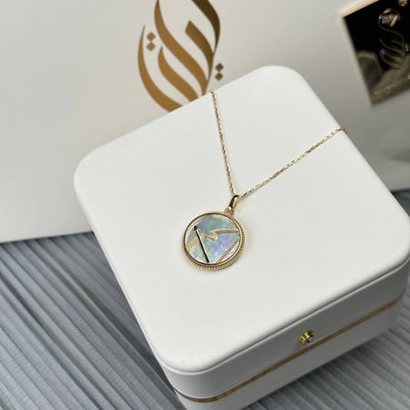 عقد برج القوس ذهب عيار18