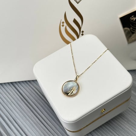 عقد برج الجوزاء ذهب عيار18