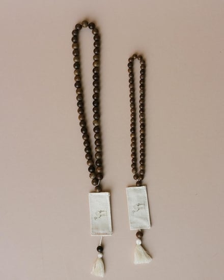 سبحة (الأبل) الخشبية من مجموعة العقيلات