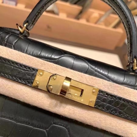 حقيبة هيرميز ميني كيلي كروكودايل