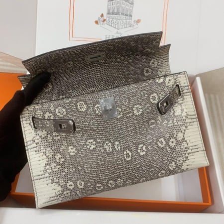 حقيبة هيرميز جلد ليزرد