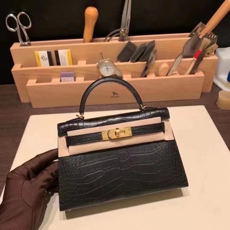حقيبة هيرميز ميني كيلي كروكودايل
