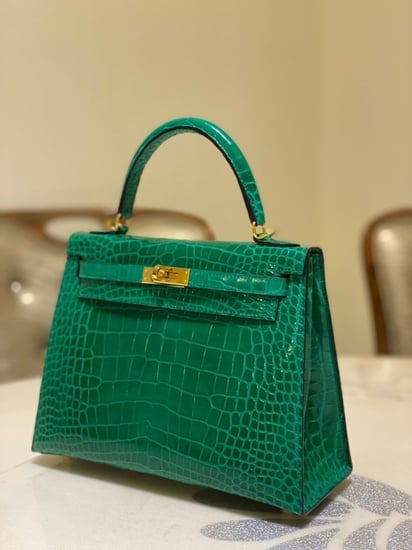 حقيبة هيرميز كيلي كروكودايل