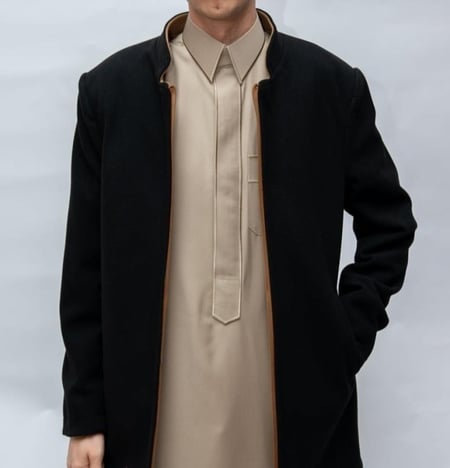 جاكيت رجالي دبل فيس بالوان متعددة