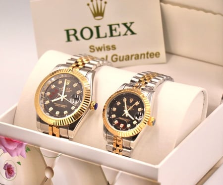رولكس اطقم رجالي ونسائي+متجر مون