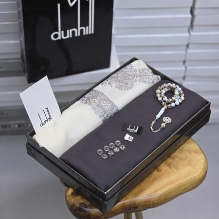 هدية شتوية رجالي - تضم قماش دنهل وشال كشميري