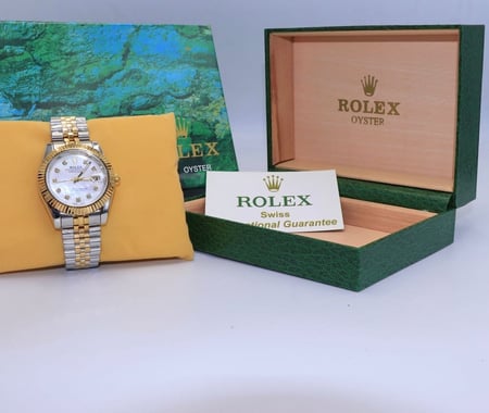 ساعات رولكس رجالي - موديل كلاسيك بألوان متعددة