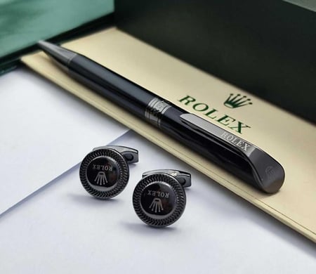 طقم رولكس قلم وكبك