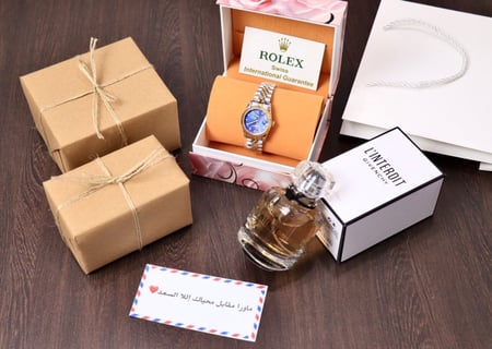 هدايا نسائية ساعة رولكس نسائي درجة اولى
