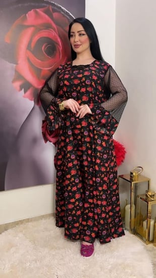 شالكي رمضان اصفر فخم وانيق   متجر مون