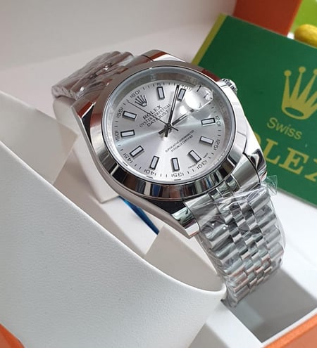 ساعة رولكس درجة اولى - ساعات ماركة رولكس استل استيل