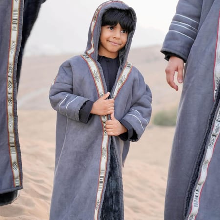 فروة اطفال شتوية تابي