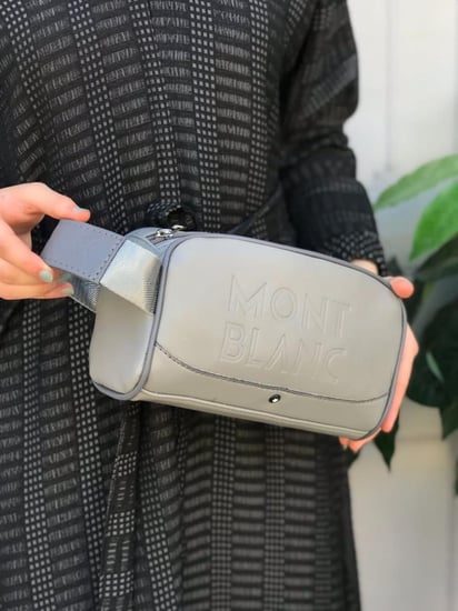 شنط يد رجالي ونسائي ماركة مونت بلانك  درجة اولى  شنطة للجنسين