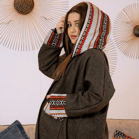 فروات نسائية اسود و بني