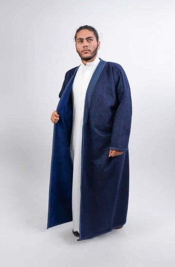 فروة كحلي شتوية